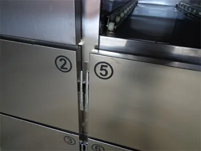 Inside the YSENMED mortuary freezer
