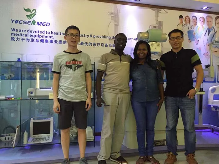 Photo of YSENMED mortuary customers