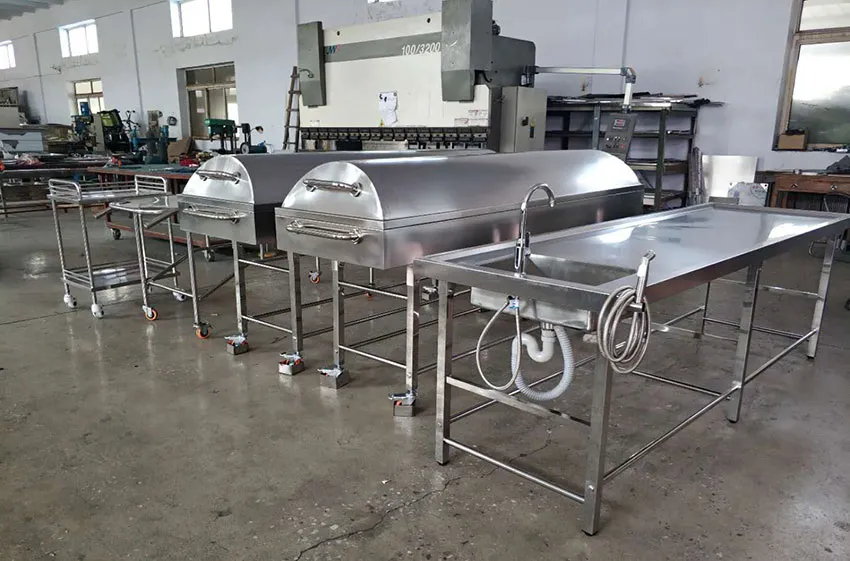 YSENMED Mortuary Trolley Manufacturing
