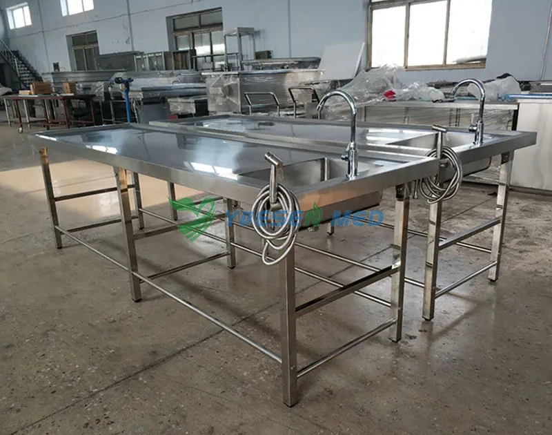 YSENMED Mortuary dissection table manufacturing